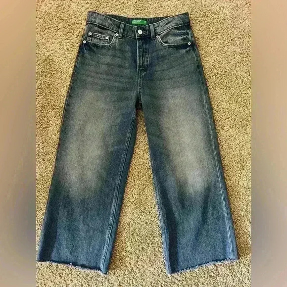United Colors of Benetton wide Leg Jeans - Picture 1 of 8